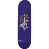 SNAKE FARM THE BOOM STICK DECK-8.75 PURPLE/YEL