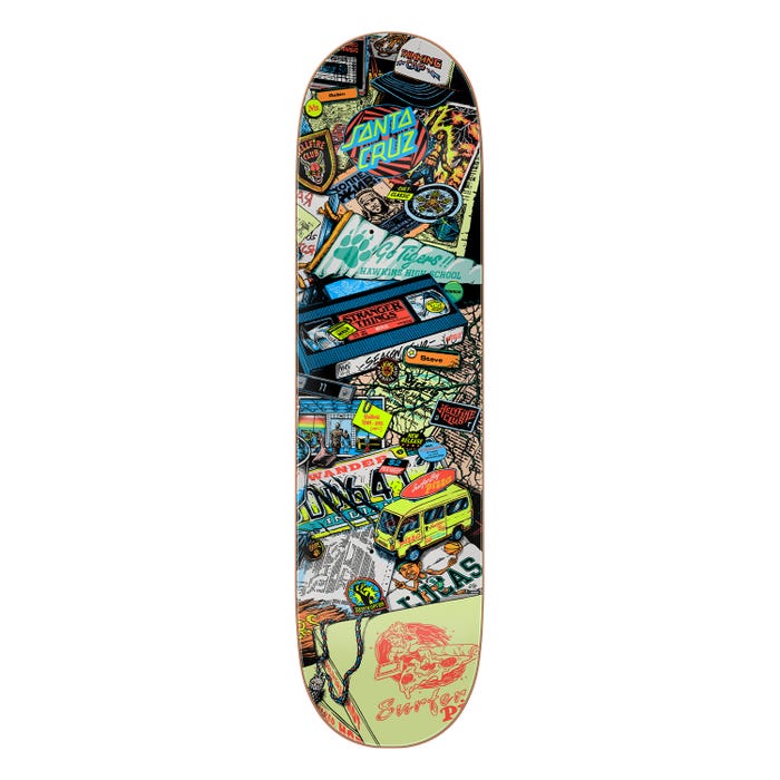 Santa Cruz X Stranger Things Skateboard Deck