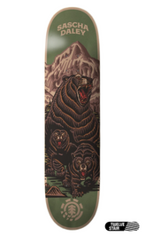 Sascha Daly | Element Skateboards | Natural Defense | Skateboard Deck | 8.38 Inches