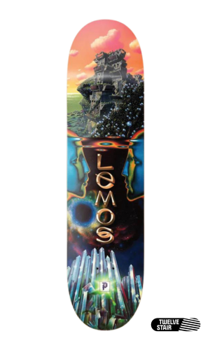 Tiago Lemos | Primitive Skateboards | Sci-Fi |Skateboard Deck | 8.375 Inches