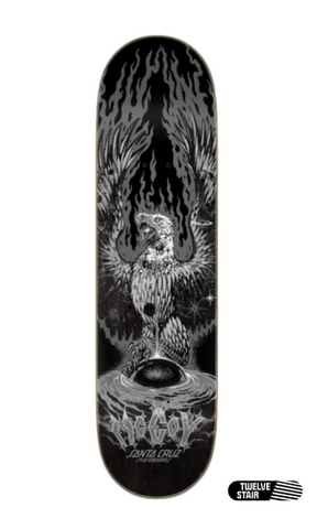 SIGNED Maurio McCoy | Santa Cruz Skateboards | COSMIC EAGLE (VX) | Skateboard Deck | 8.25 Inches