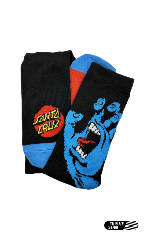 Santa Cruz Screaming Hand Socks