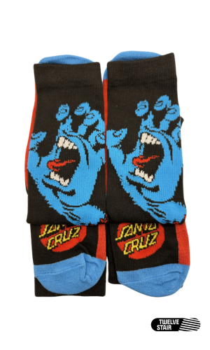 Santa Cruz Screaming Hand Socks