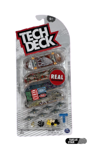 Tech Deck Real Skateboards CATHEDRAL Fingerboards FOUR PACK Busenitz, Davis, Mason, Walker