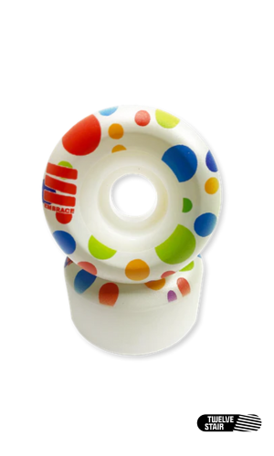 Embrace Wheels 80's "Polka Dot" Conical 53MM 102A - 4pk