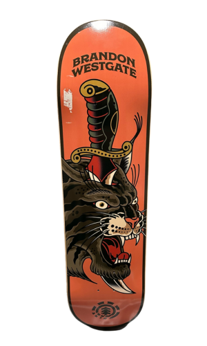 Brandon Westgate |Element Skateboards | Natural Defense | Skateboard Deck | 8.25 Inches