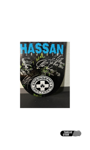 2008 OMAR HASSAN Deck Signed by MANY Pros. See Description!