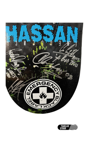 2008 OMAR HASSAN Deck Signed by MANY Pros. See Description!