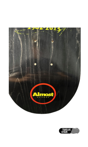 Almost Deck Lewis Marnell Rasta Lion 8.0" x 31.6"