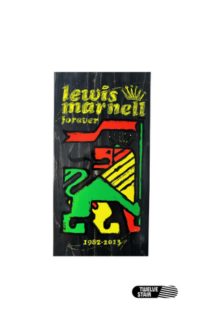 Almost Deck Lewis Marnell Rasta Lion 8.0" x 31.6"