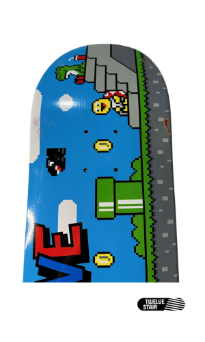 Revive Ambs Bros (Super Mario Bros) Skateboard Deck 8.0