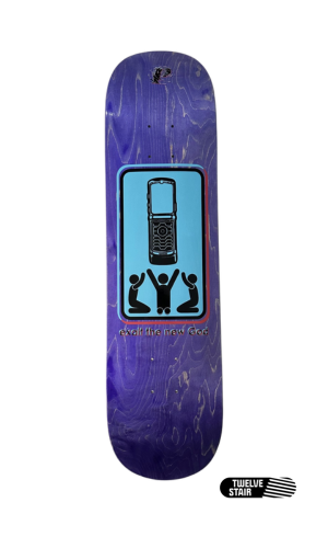 Purple Skateboard Deck 8 Inches