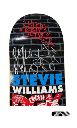 2009 SIGNED Stevie Williams DGK Skateboard Deck