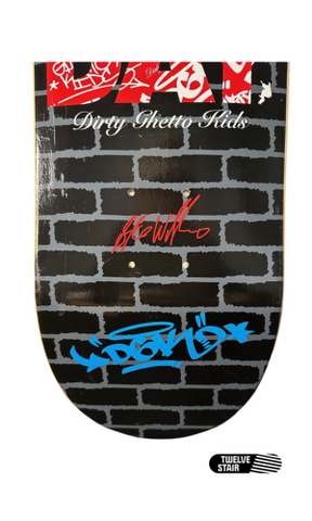 2009 SIGNED Stevie Williams DGK Skateboard Deck