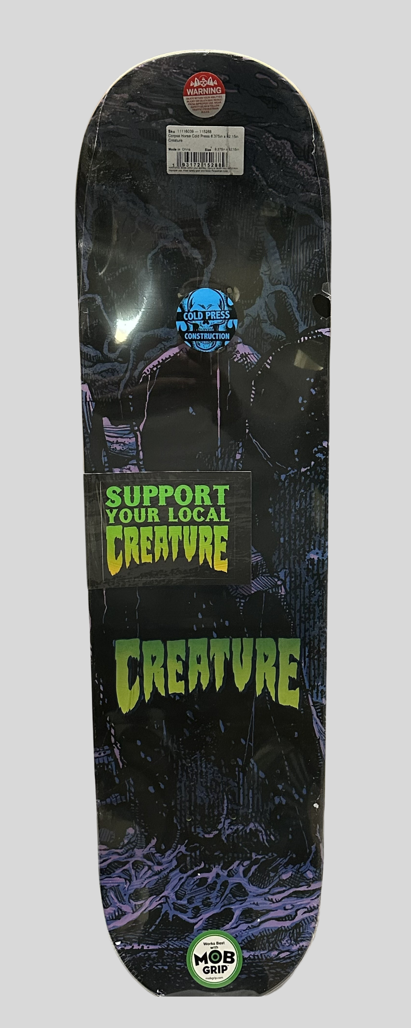 Creature Skateboards | Colossus | Skateboard Deck | 8.5 Inches