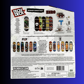 Tech Deck Zero Skateboards Sk8shop Bonus Pack