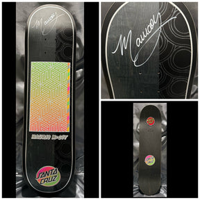 SIGNED Maurio McCoy | Santa Cruz Skateboards | PRO DEBUT | Skateboard Deck | 8.25 Inches