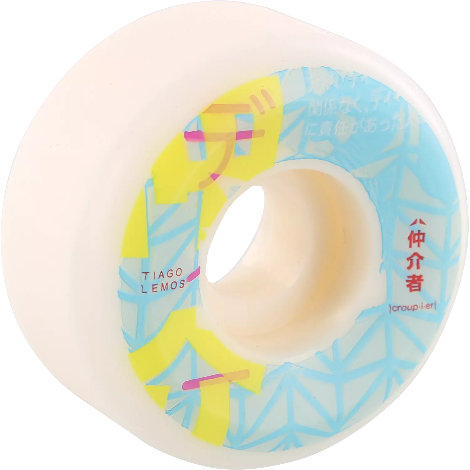 Crupie Wheels Tiago Lemos Japan Skateboard Wheels - 53mm 101a (Set of 4)