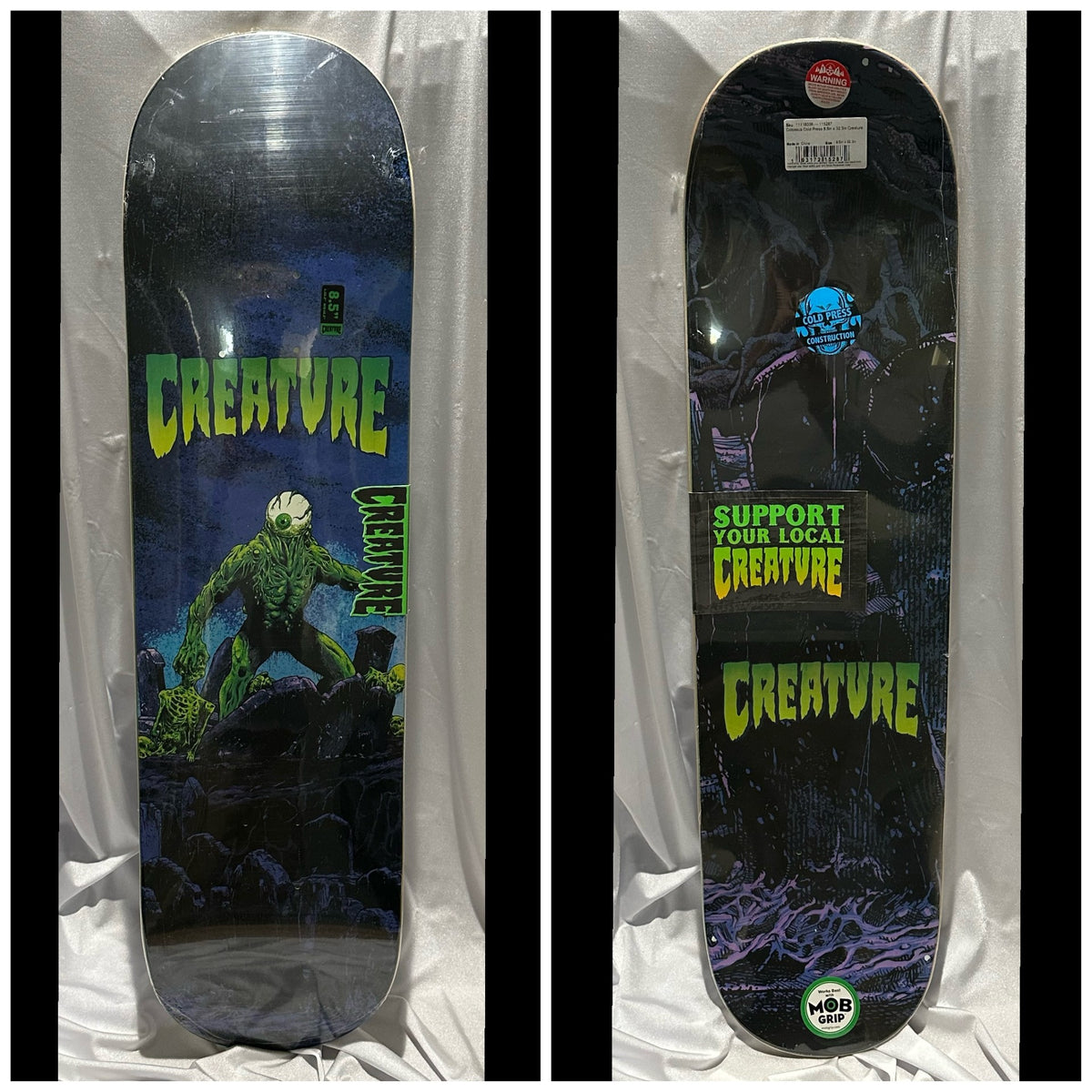 Creature Skateboards | Colossus | Skateboard Deck | 8.5 Inches